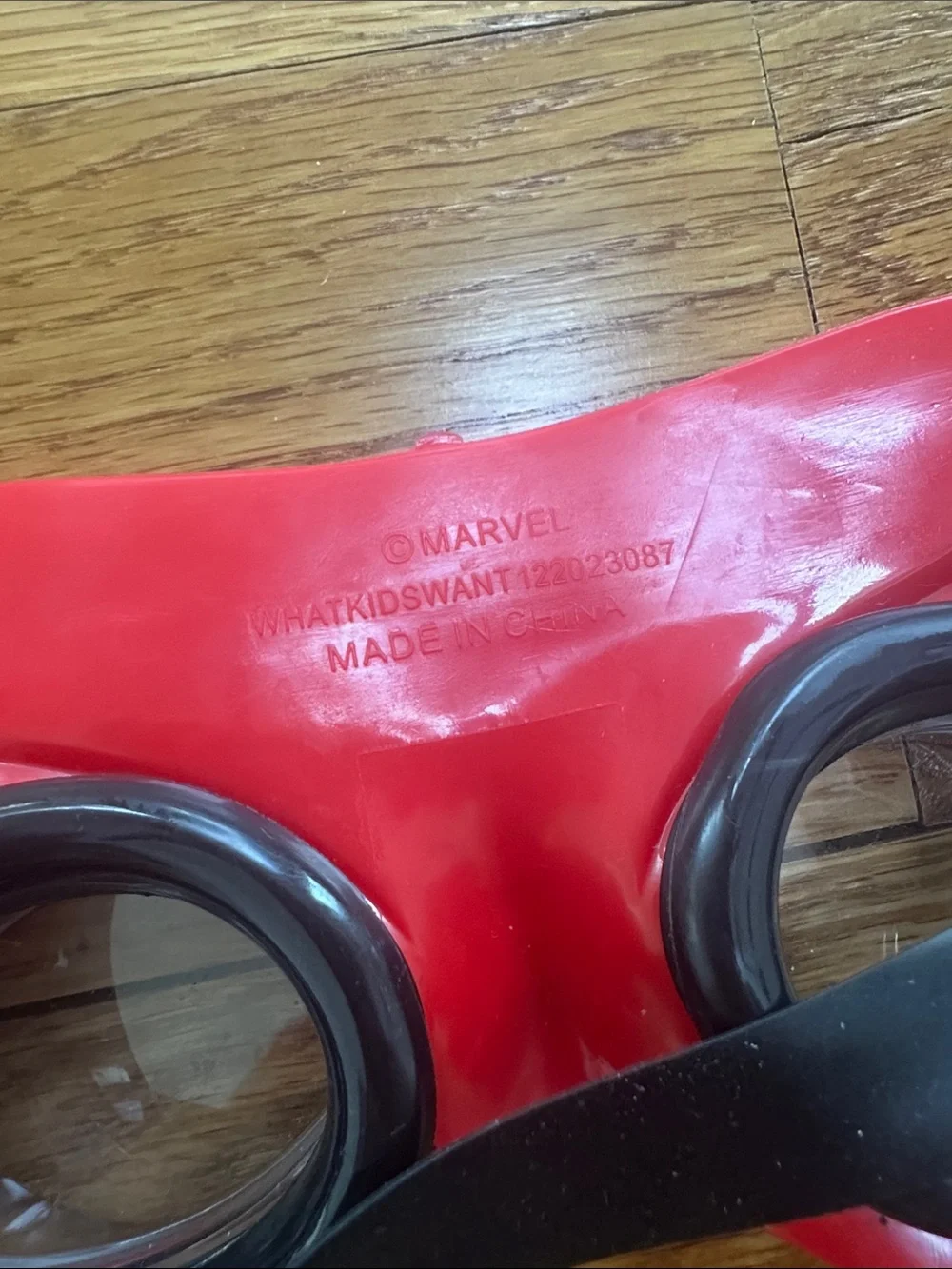 Marvel Kids Red and Black Spider-Man Swim Goggles